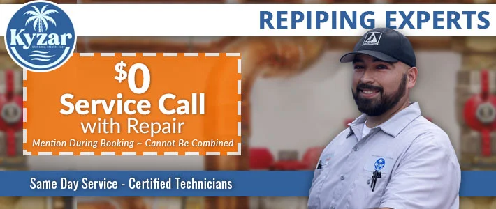 south florida gold coast Repiping Kyzar Air Conditioning